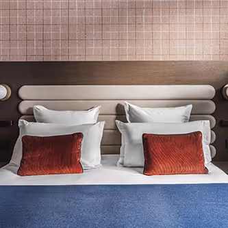 Tête de lit chambre classique