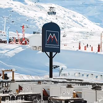Terrasse M Restaurant Hôtel Marielle de Val Thorens