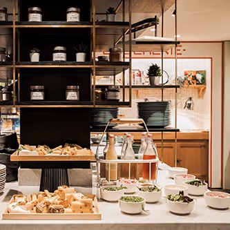 Buffet fromage restaurant Hôtel Marielle de Val Thorens