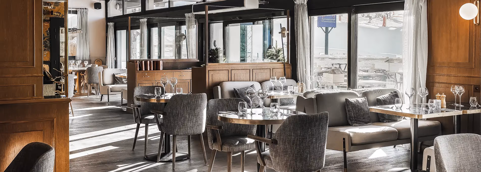 Restaurant intérieur Hôtel Marielle à Val Thorens