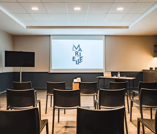 salle conférence à l'hôtel marielle val thorens