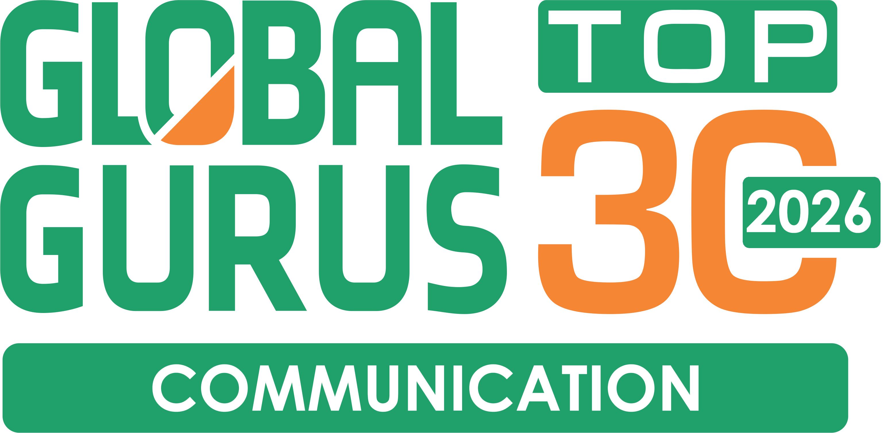 global gurus top 30 badge
