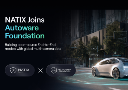 Smartphone displaying the interface of the Drive& app that allows you to earn Web3 crypto tokens