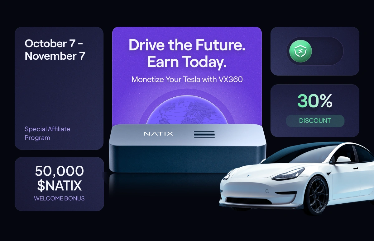 NATIX VX360 Accelerate 30% Discount Campaign