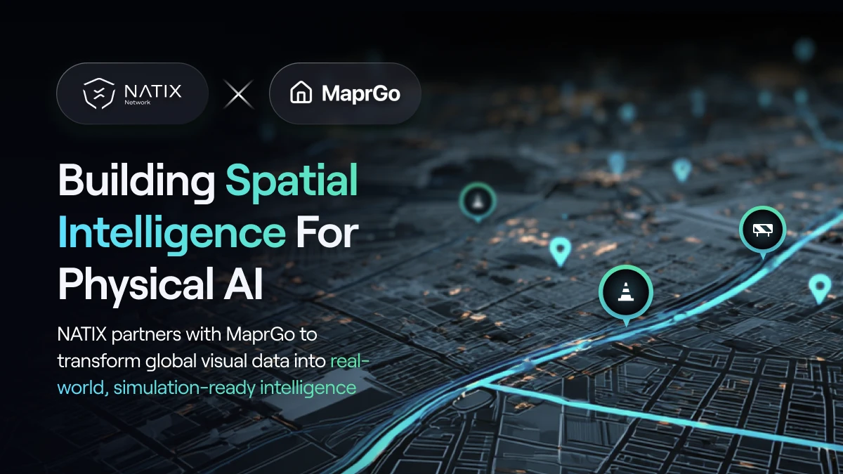 NATIX and MaprGo partner building geospatial physical ai intelligence