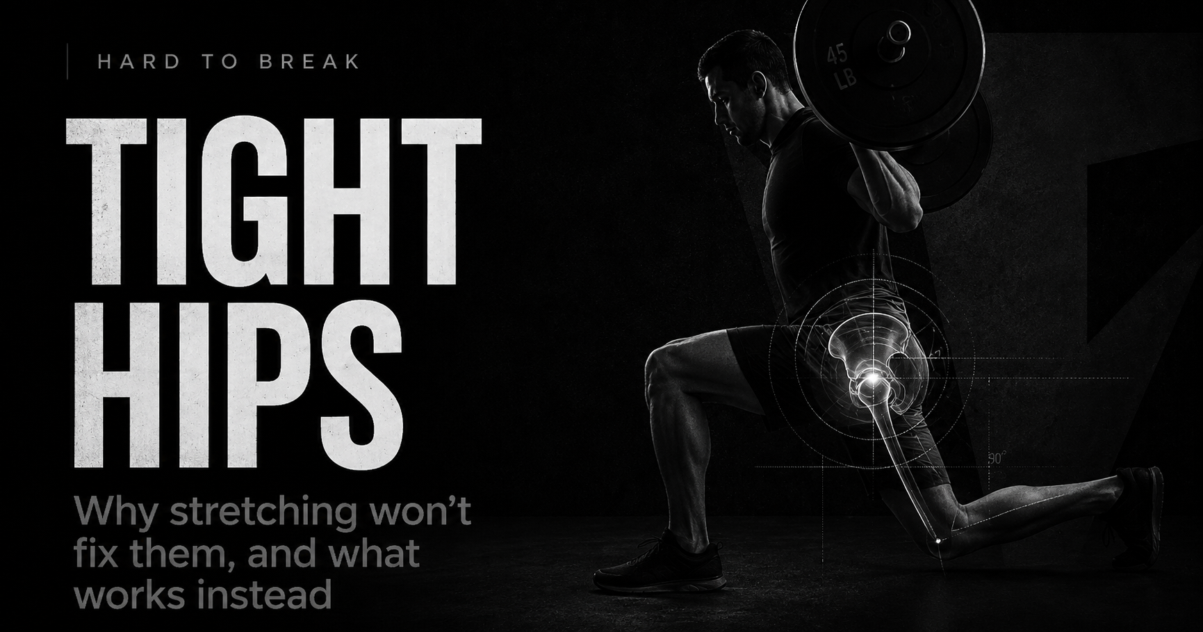 Why stretching won't fix tight hips, and what works instead