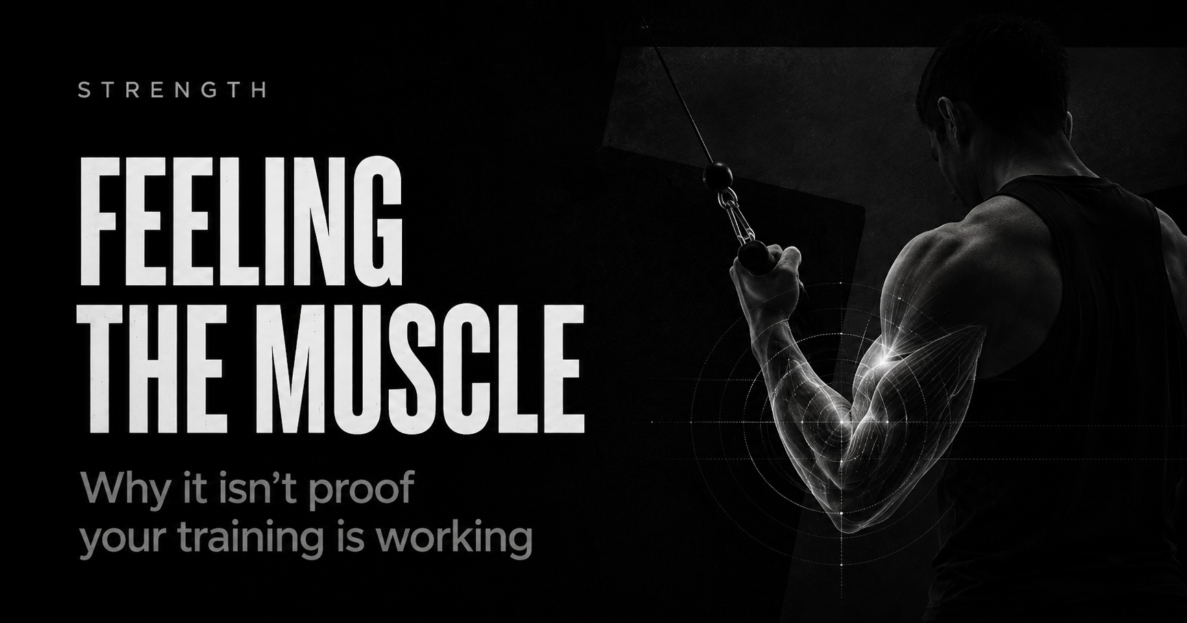 Why feeling the muscle isn't proof your training is working