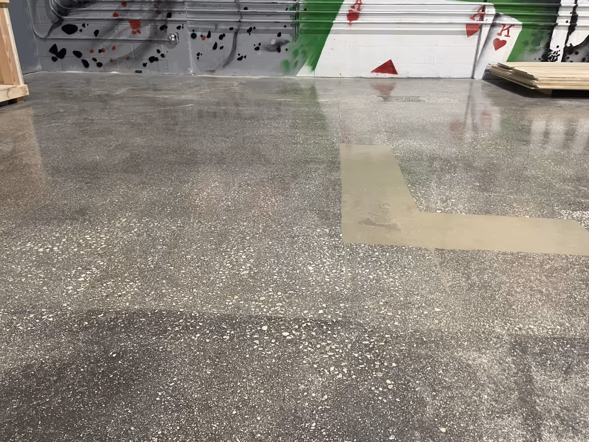 Industrial concrete grind and seal in Tampa FL