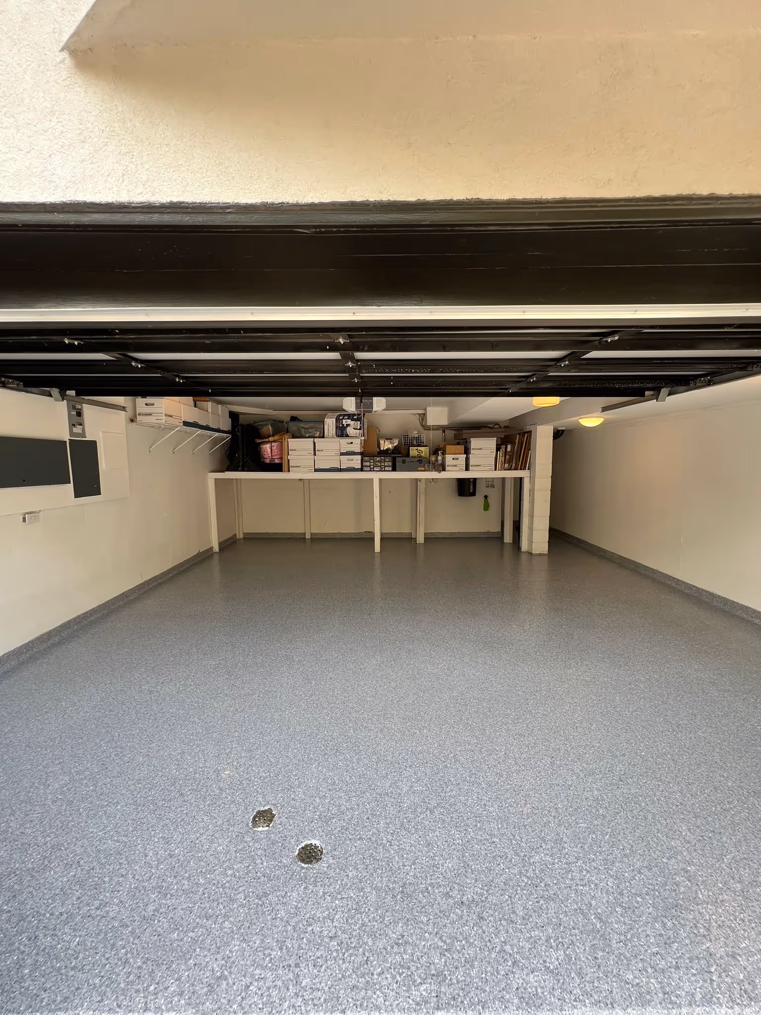 Double Car Garage Floor Coating