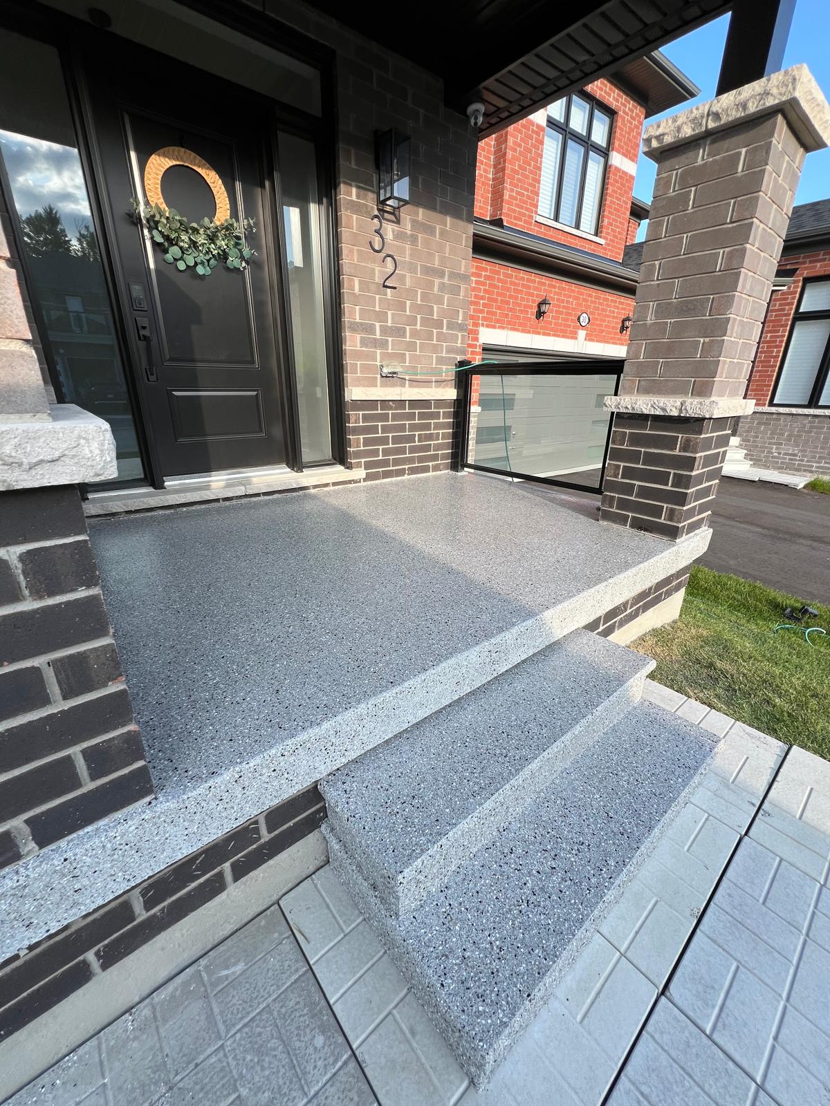 Outdoor Resin Concrete Coatings