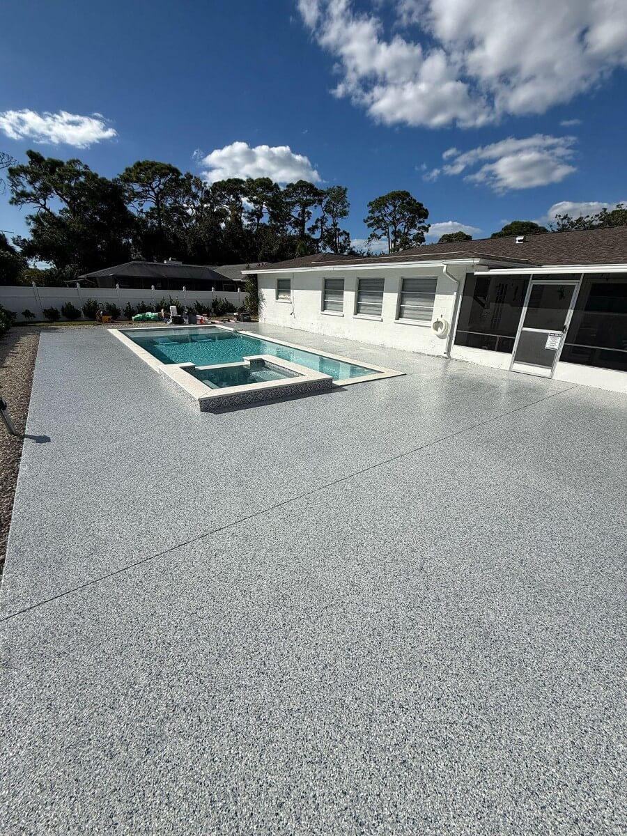 Pool Deck Concrete Coatings