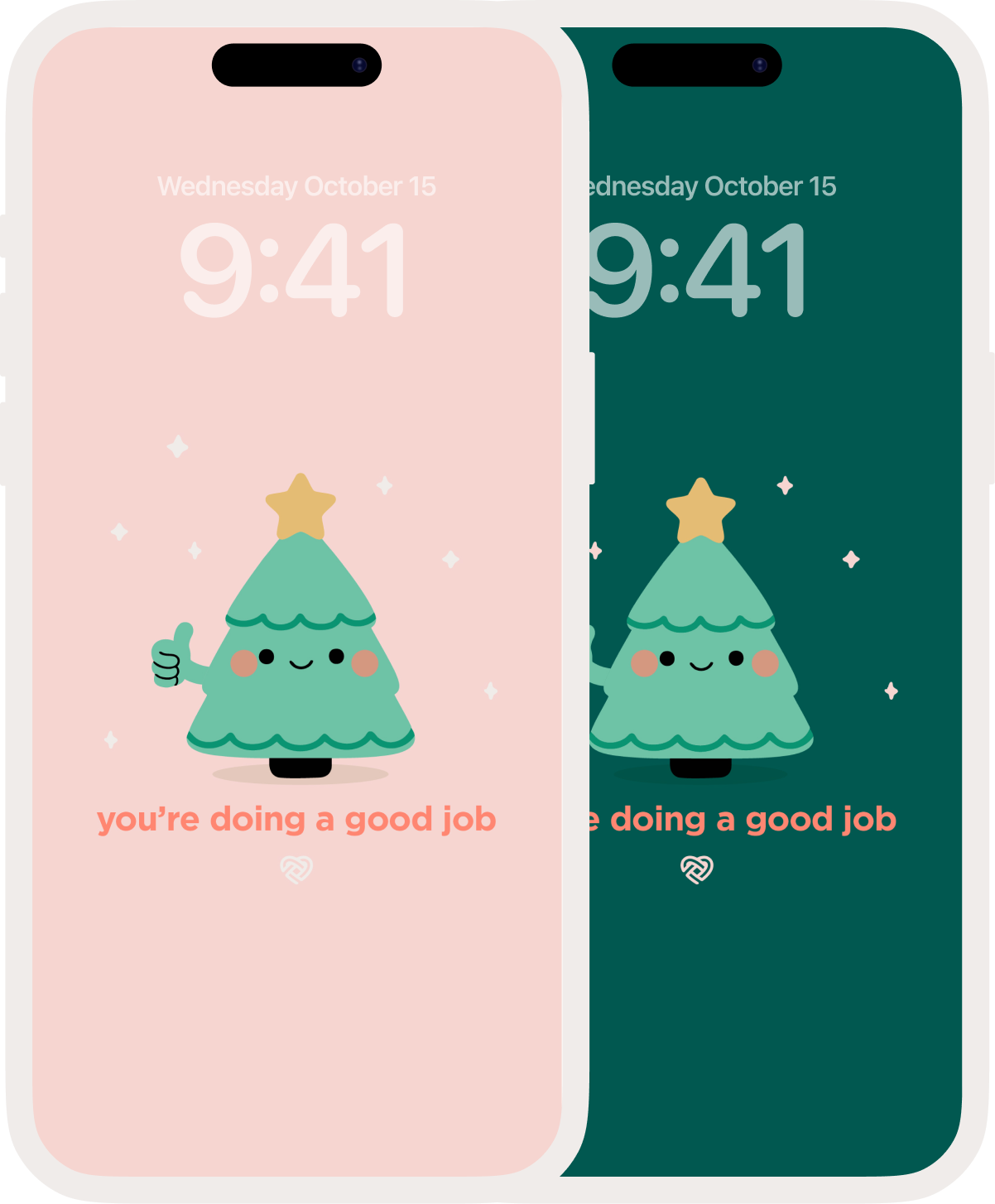 A phone wallpaper that says My Worth is Not Earned