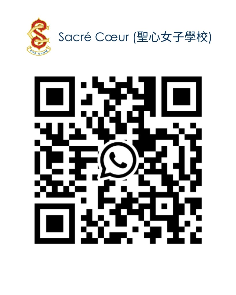 WhatsApp QR code for Sacré Cœur
