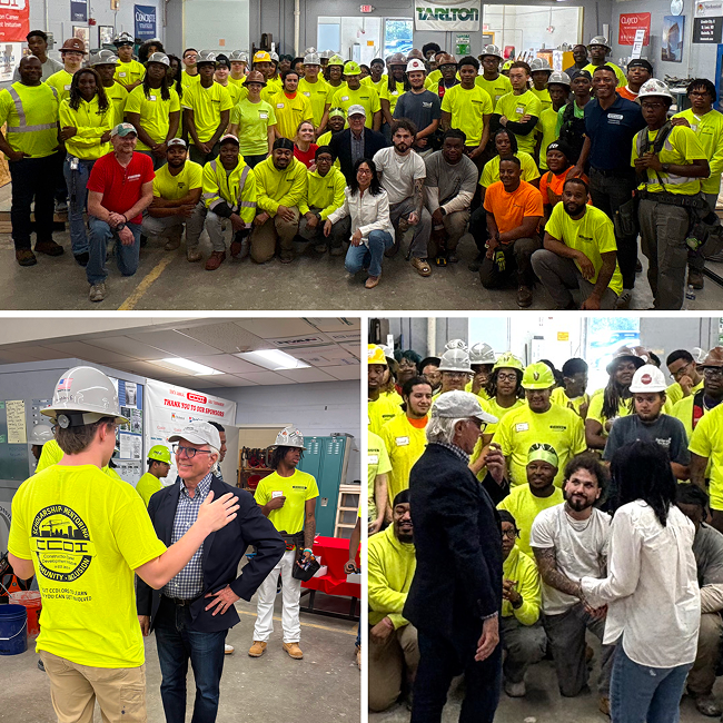 CCDI students and alumni participating in hands-on learning activities at North Tech High School during Saturday Academy in Florissant, Missouri.