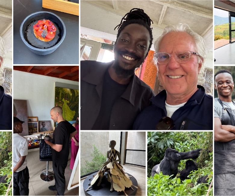 Rwanda landscape and city life reflecting a vibrant culture, innovative economy, and modern African leadership beyond wildlife and tourism