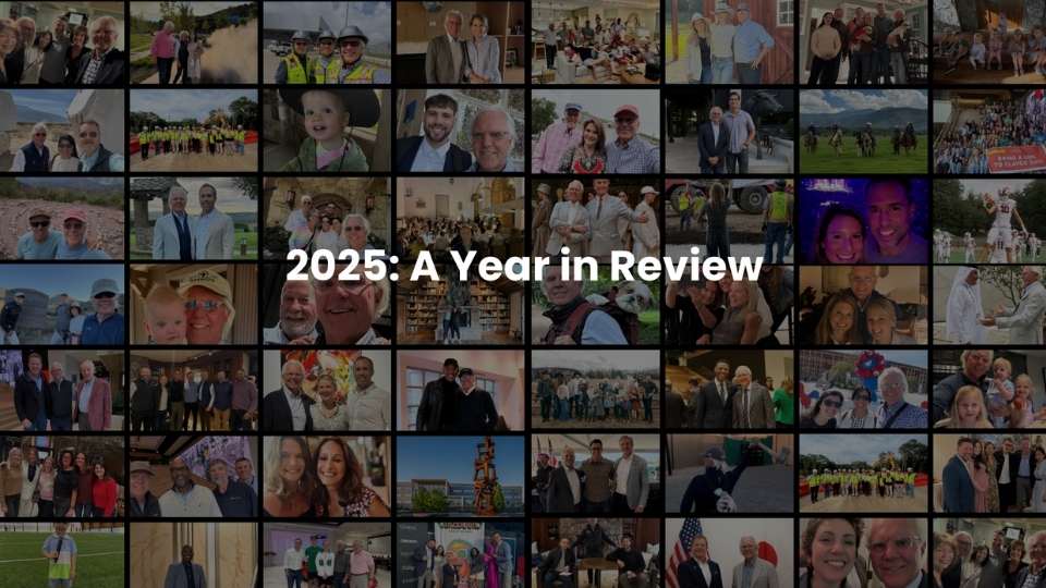 collage of various images and text that reads 2025: A Year in Review