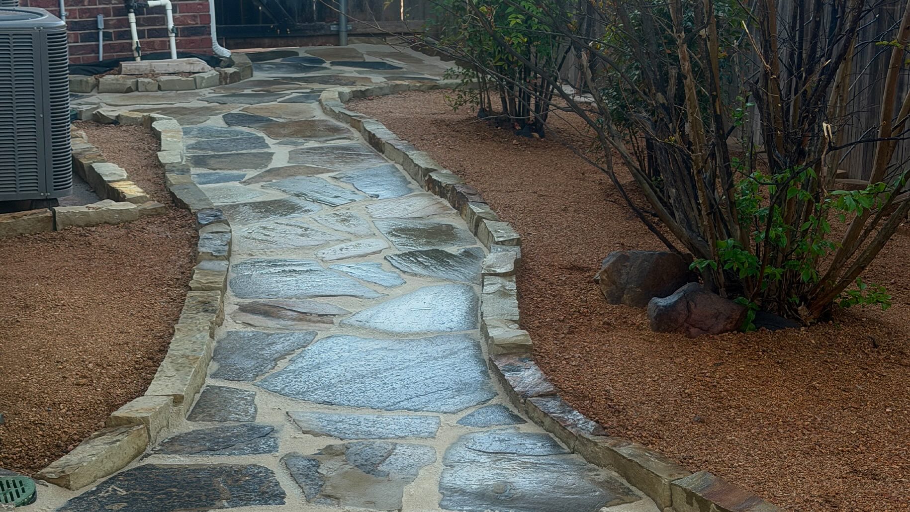 Permeable Walkway Build