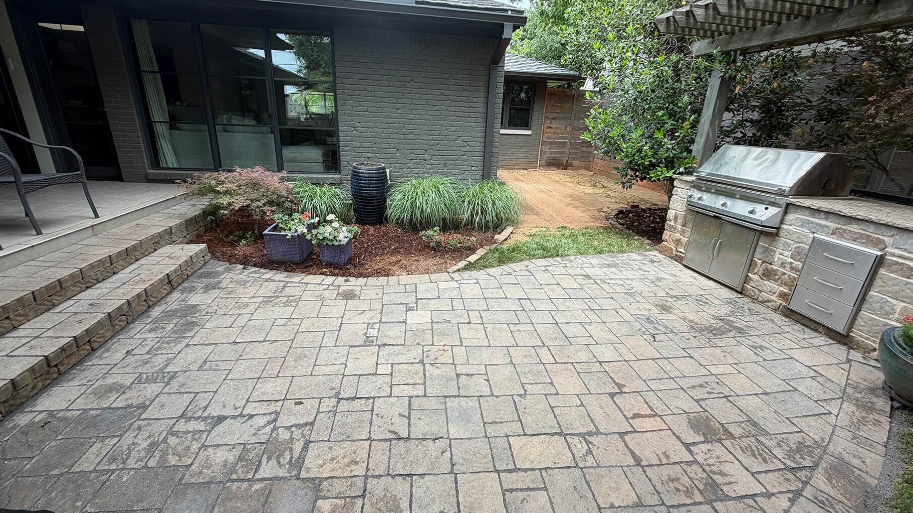 Patio Restoration Project in Nichols Hills