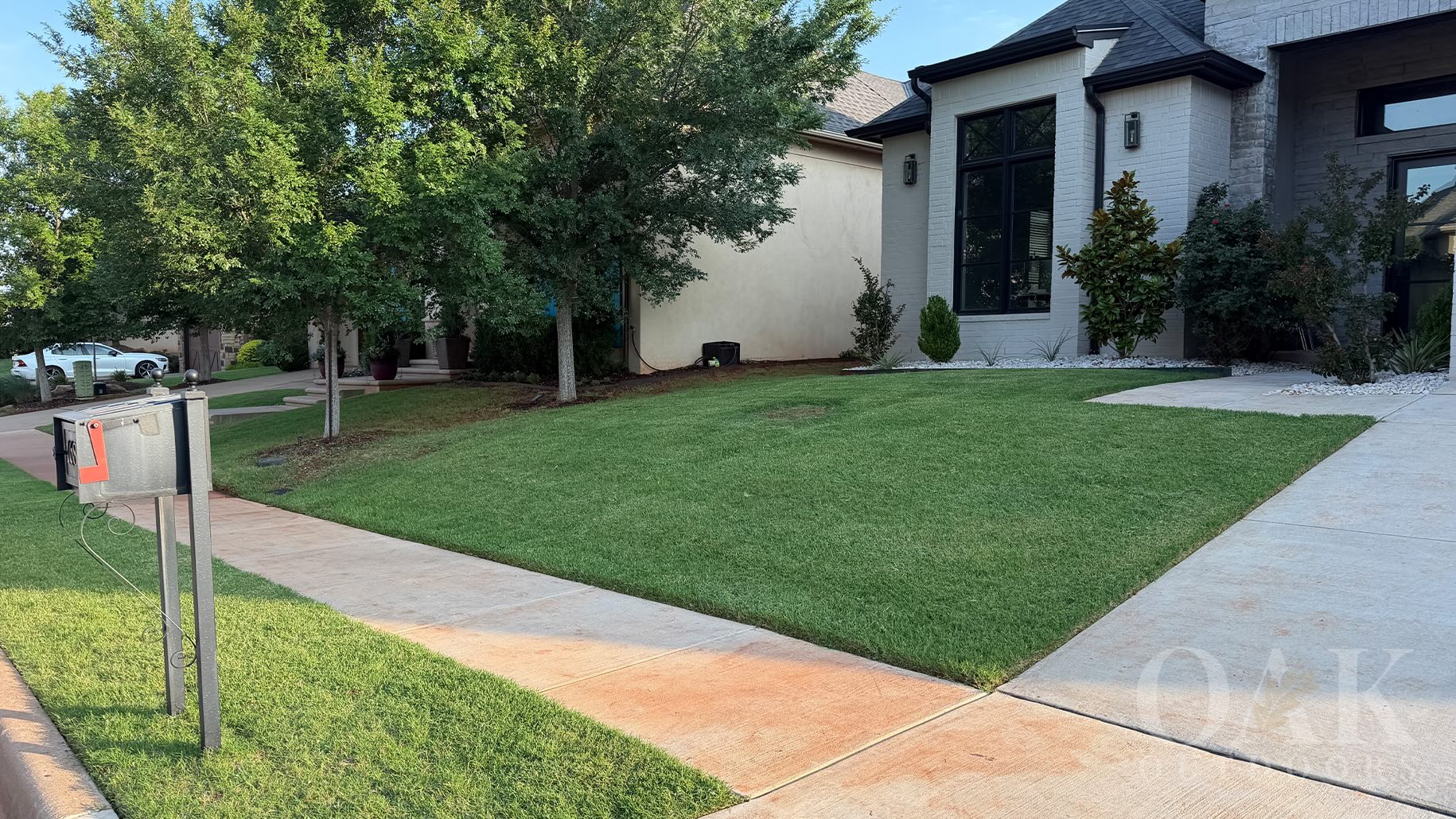 The Well-Kept Landscape in Rose Creek
