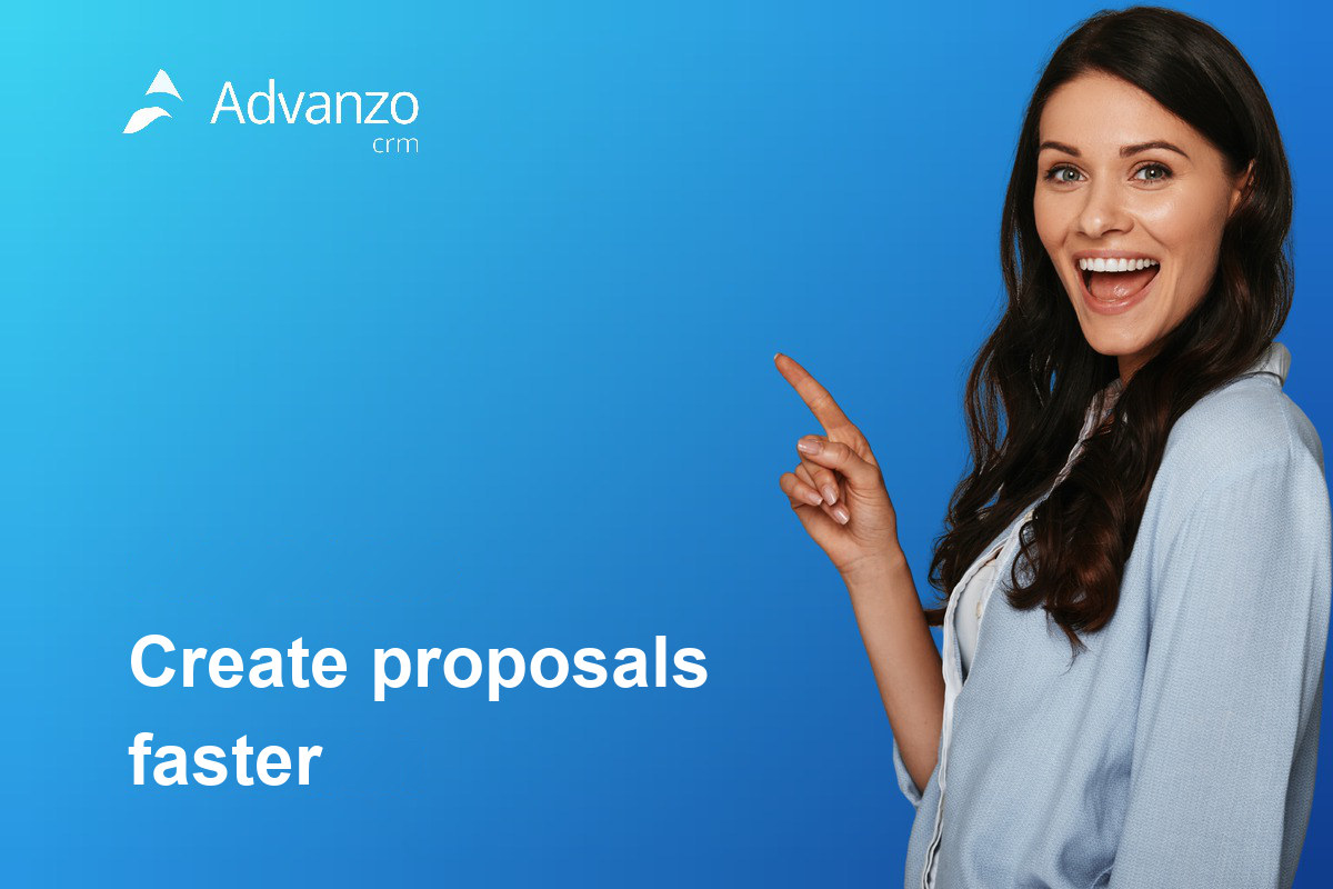 Creating proposals faster: product data, templates and AI
