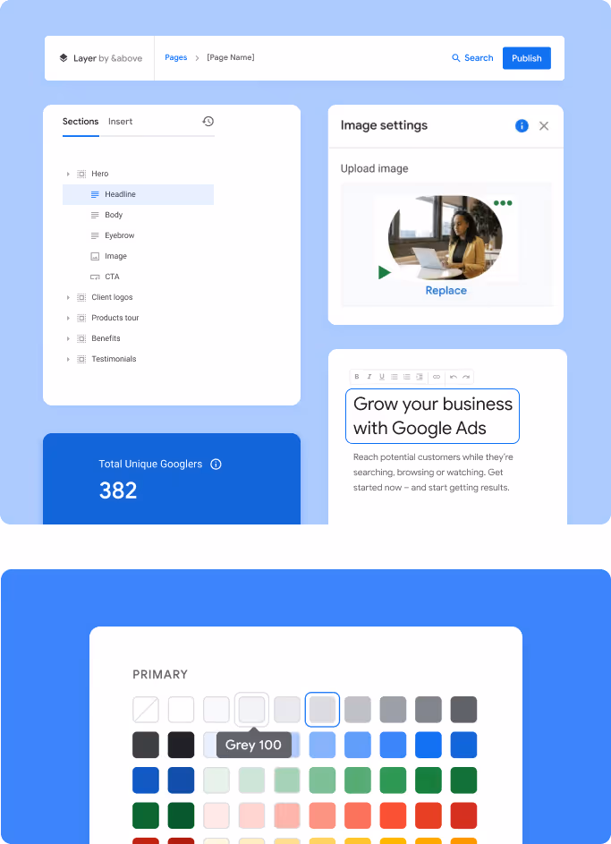 front-end development, app design