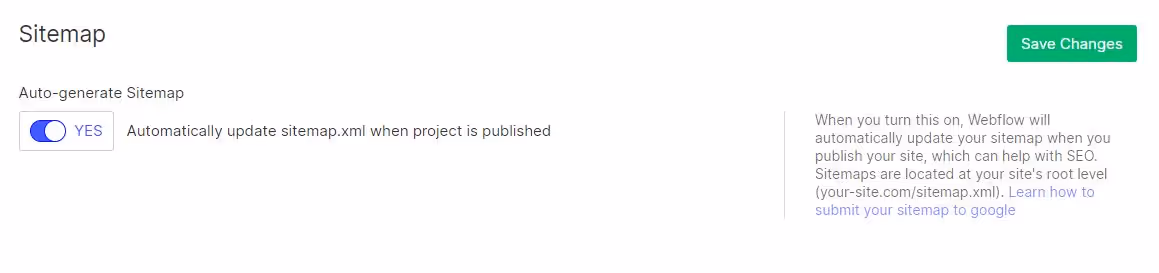 Creating sitemaps for your Webflow wesbite
