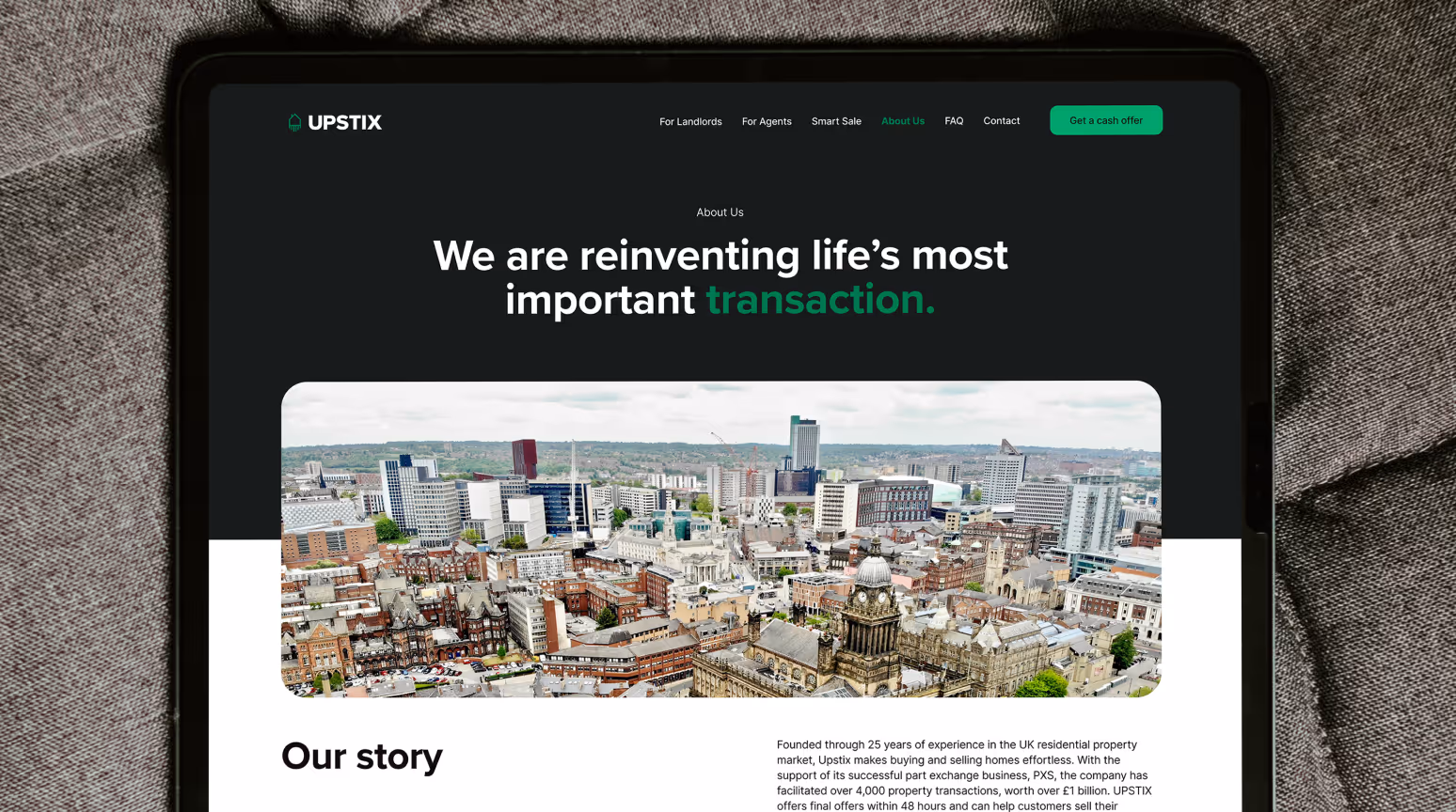 Custom software development designed by &above