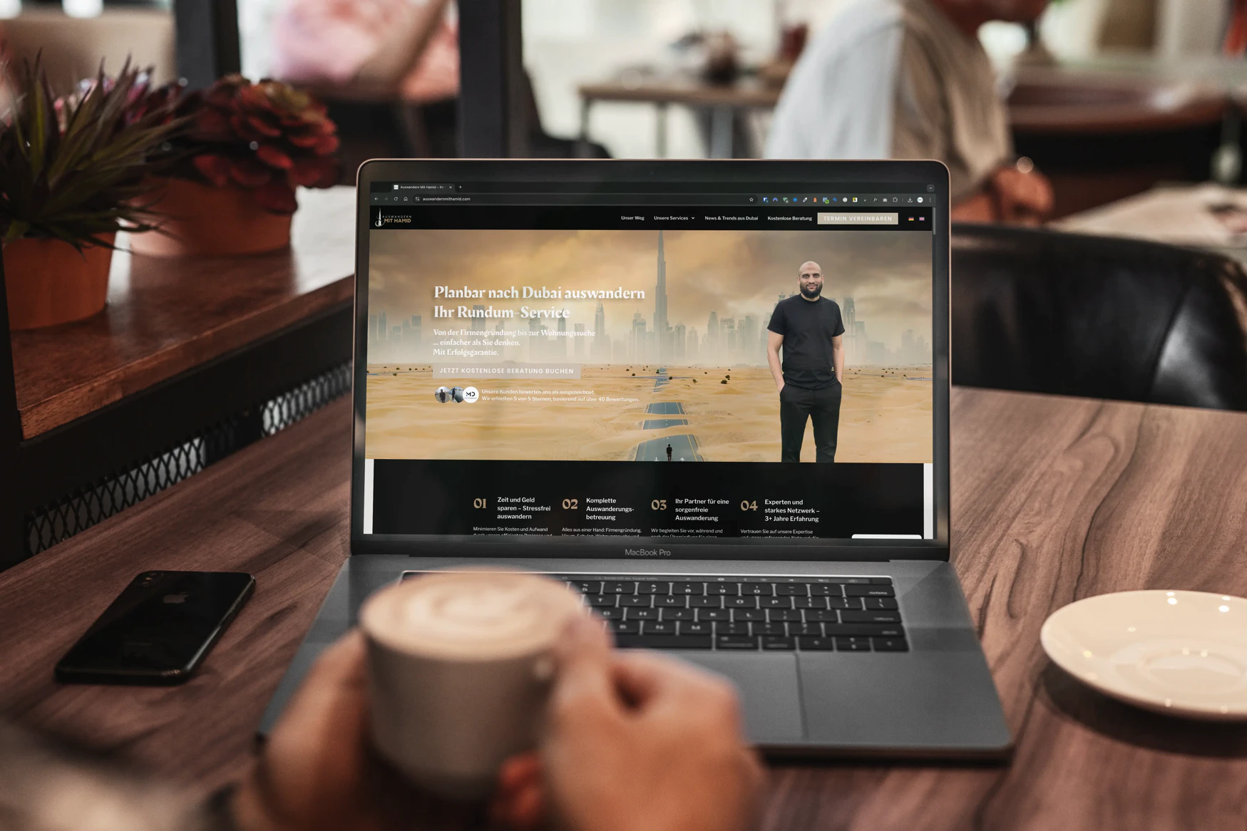 Bogaja Kunde Auswandern Mit Hamid Website