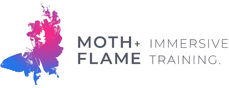 Moth+Flame logo