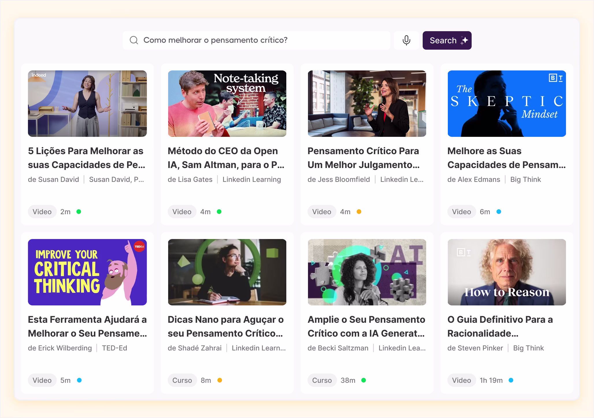 Image of Leargninghub's homepage