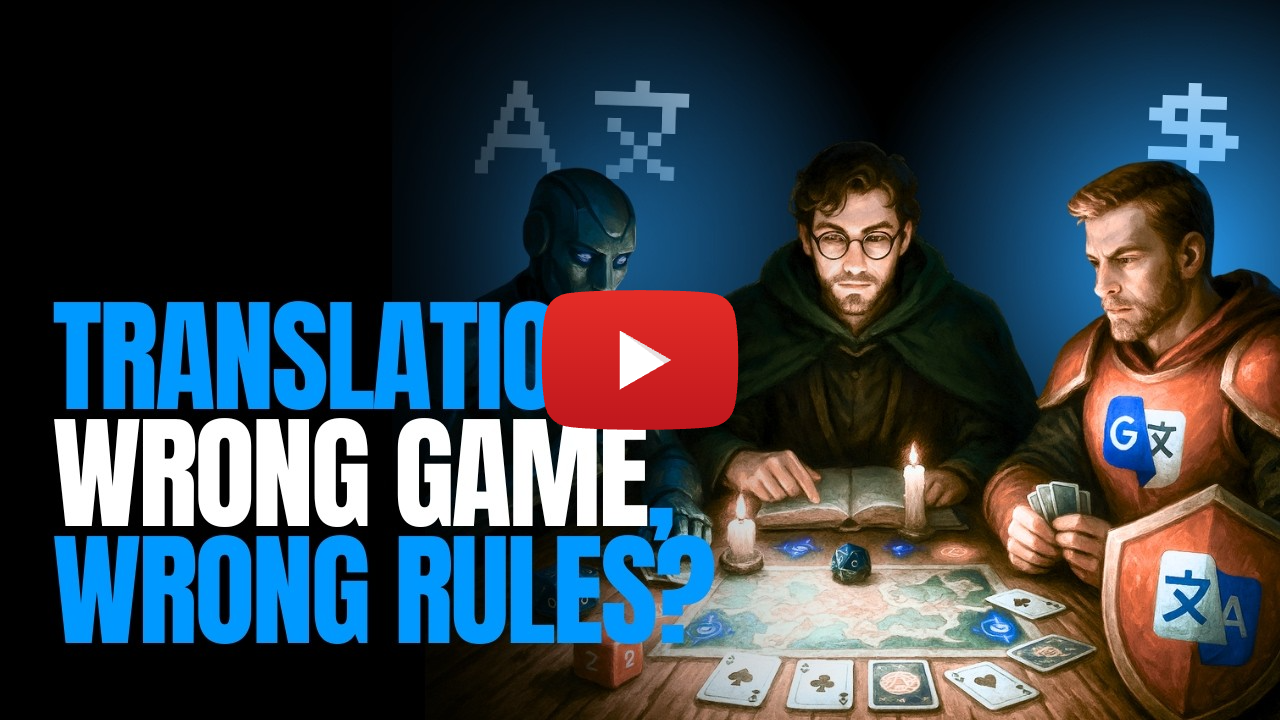 The Translation Game Has Changed, Time to Redesign the Rules