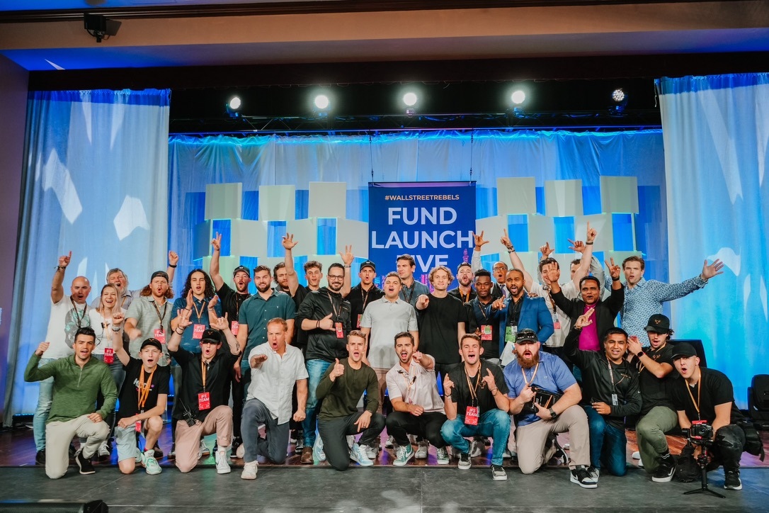 The Fund Launch team at the first Fund Launch Live event