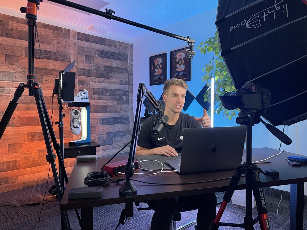 Bridger Pennington recording weekly Fund Launch webinars in 2021
