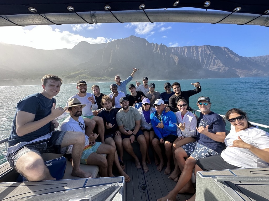 Fund Launch Whale Group gathering in Kauai