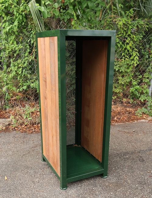 Custom water cooler enclosure - golf course amenities at Quaker Ridge Golf Club in Scarsdale, New York
