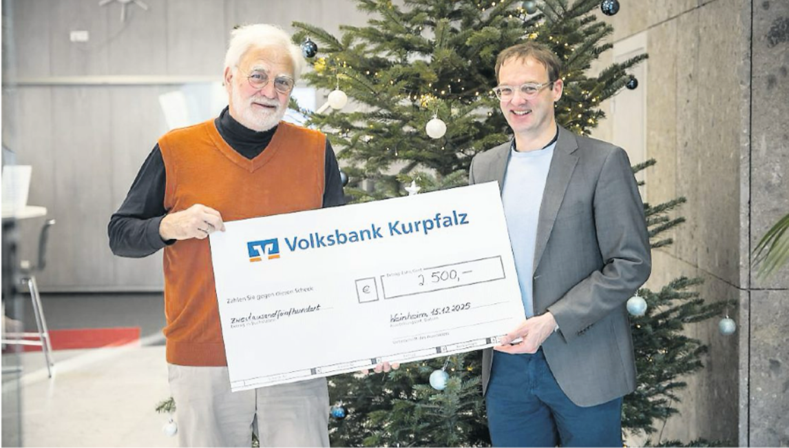 Weinheimer Mittagstisch Zeitungsartikel Weinheimer Nachrichten