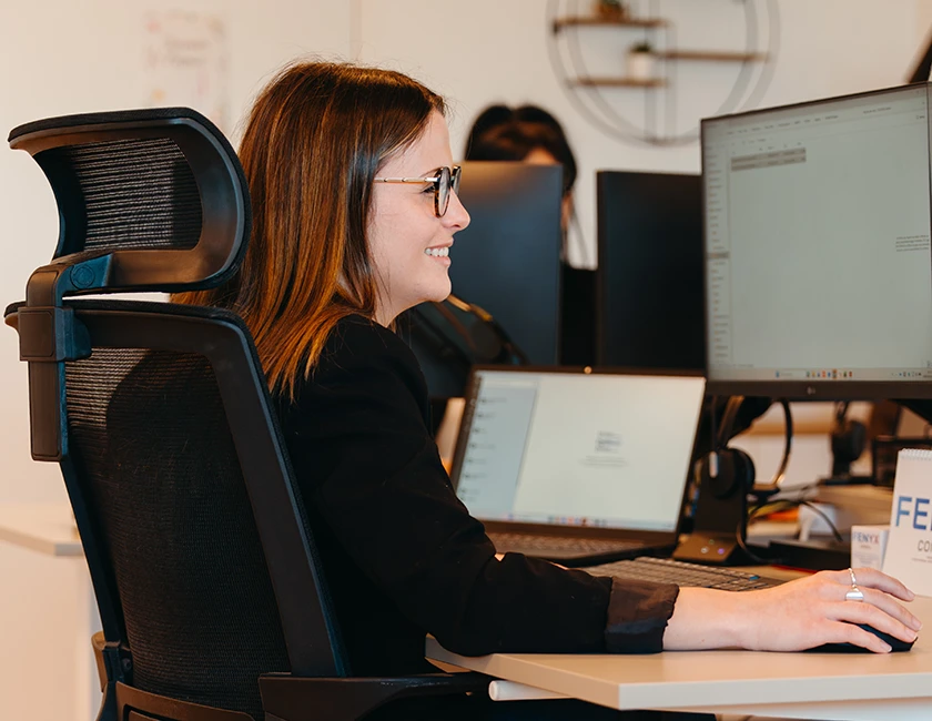 Comptable dans les locaux de Fenyx Conseil à St-Etienne