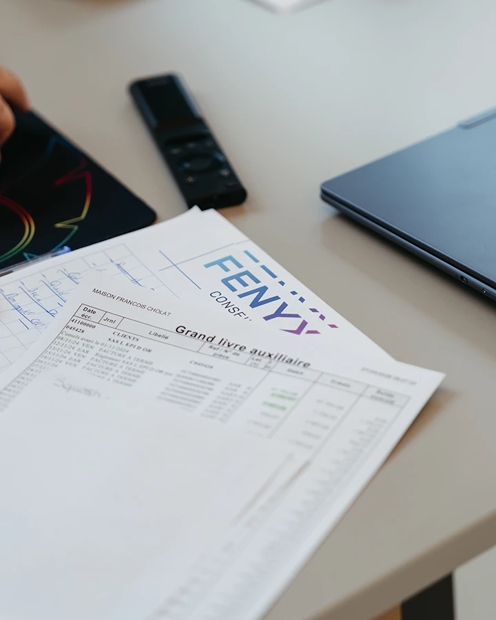 Papier avec en tête Fenyx Conseil