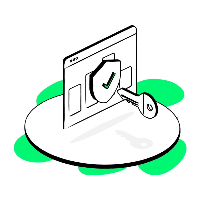 illustration d'une plateforme d'accès à ses comptes en ligne