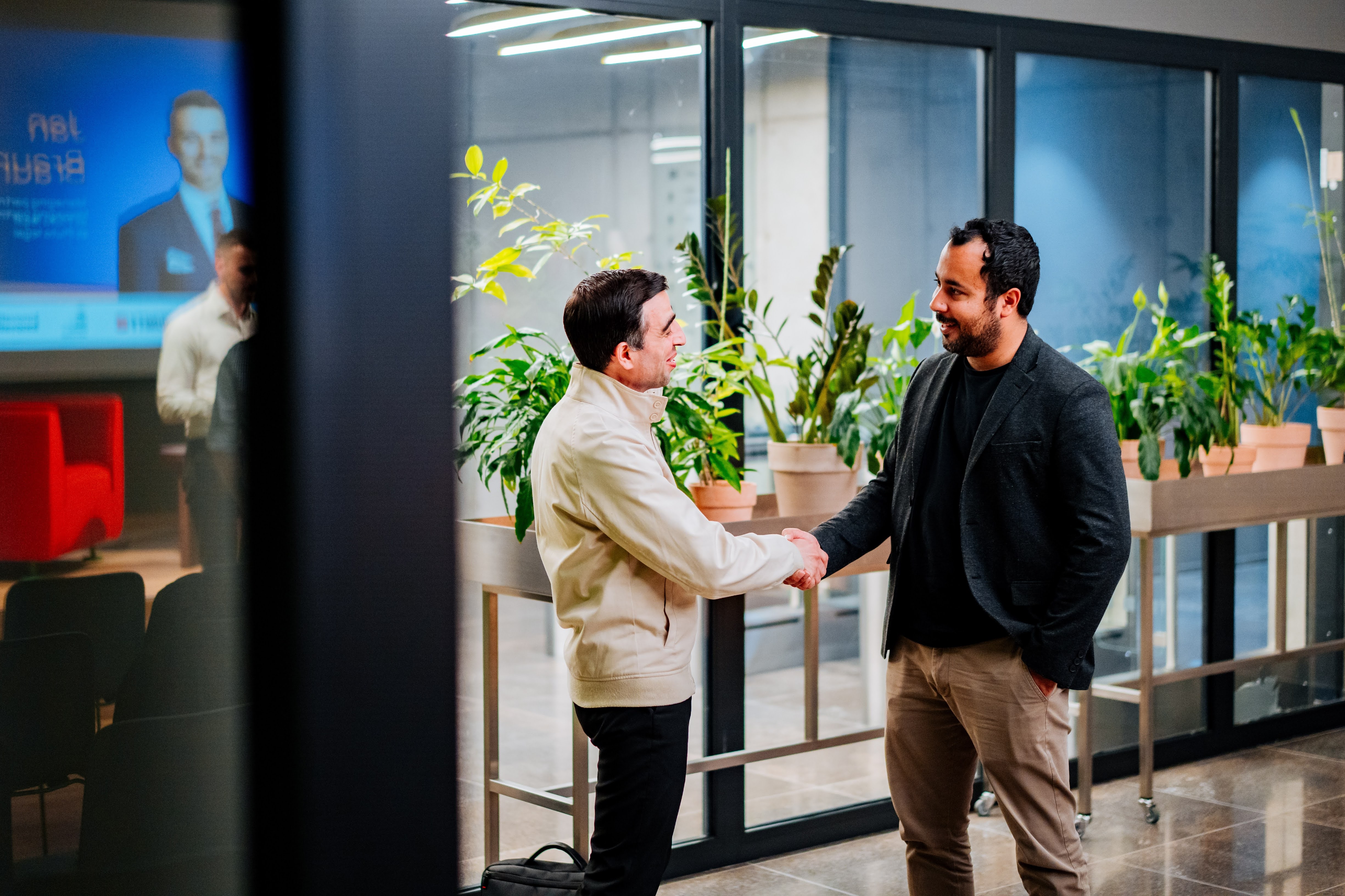 A handshake symbolising trust and partnership — Uppersky