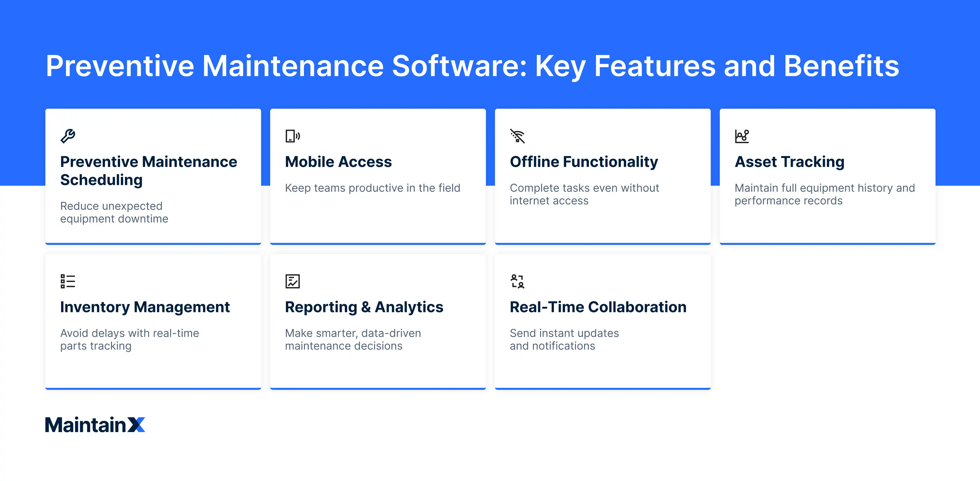 Preventive maintenance software key features and benefits