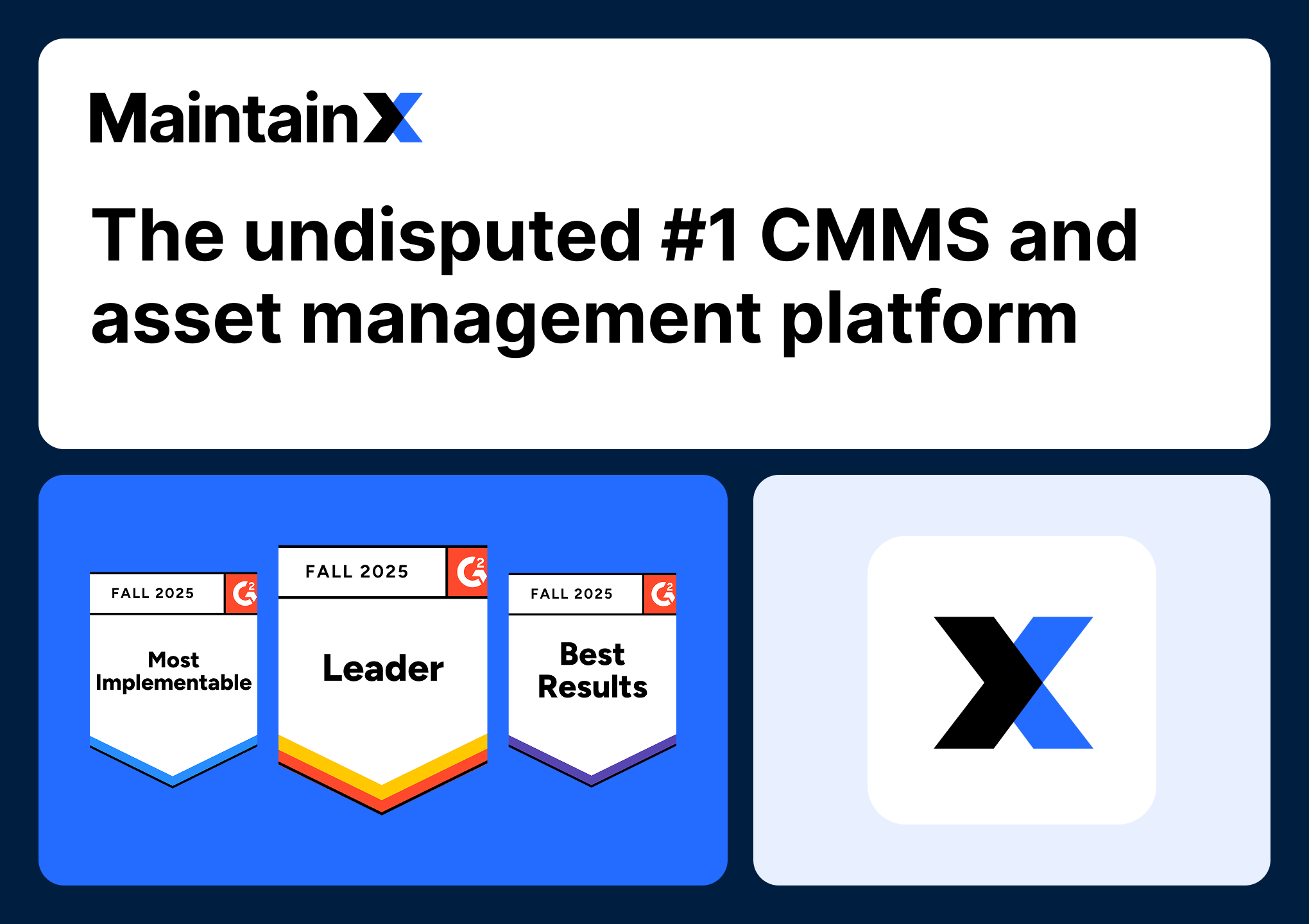 MaintainX is the #1 CMMS and asset management platform on G2s fall reports