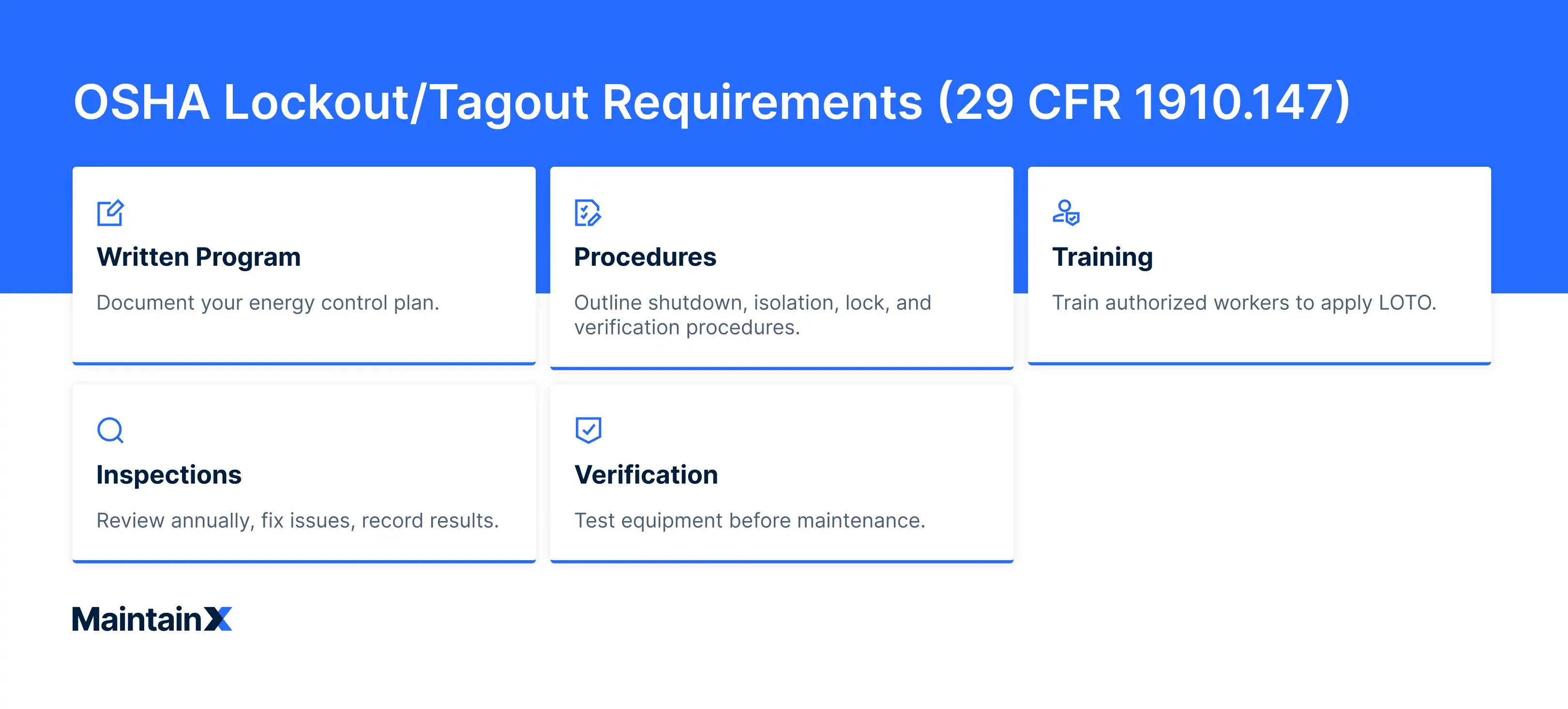 OSHA Lockout/Tagout Requirements