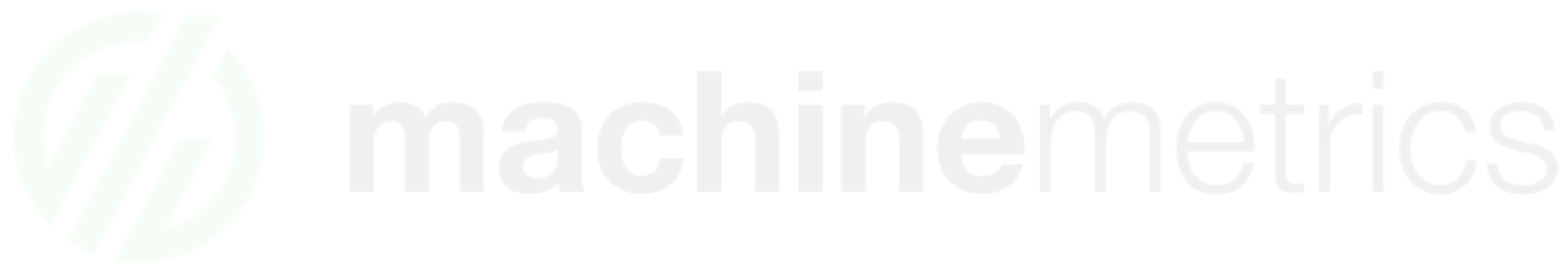 MachineMetrics white logo