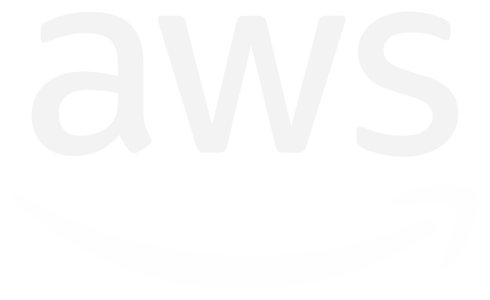 AWS white logo