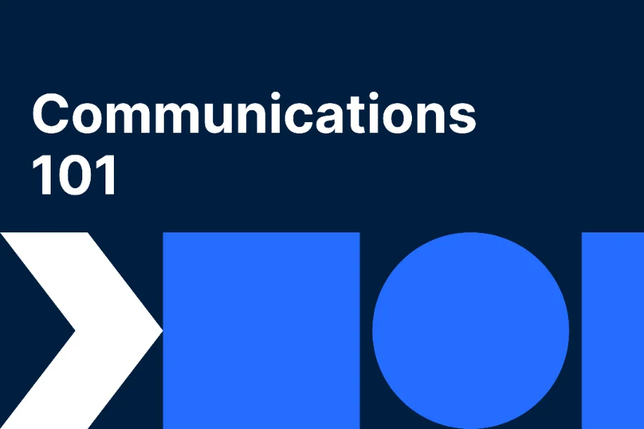 Comms 101 Blog Tile