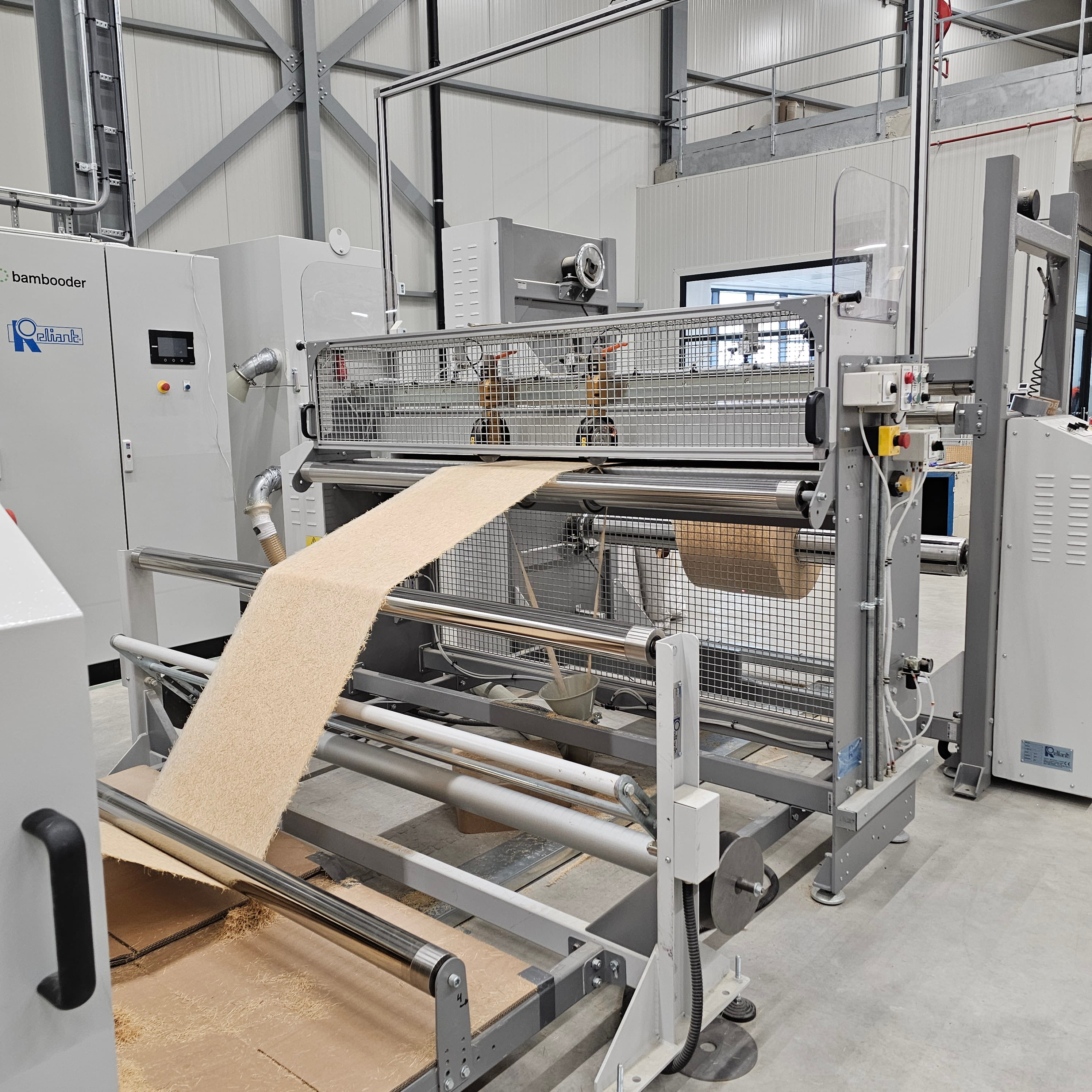 BambooSheet Pro production line