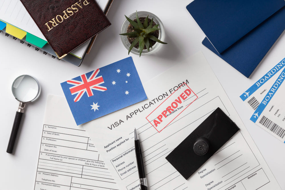 Documentations for course and student visa application