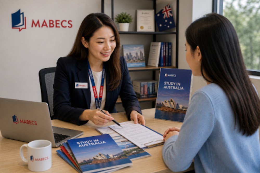 MABECS education consultant for Australian student visa application