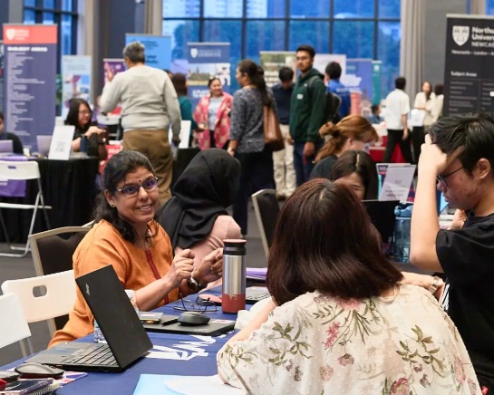 Listing down your scholarship options at education fair